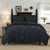 Pinch Pleat Cotton Duvet Set