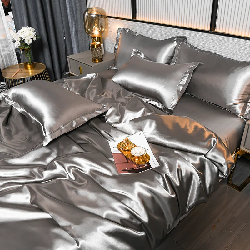 Mulberry Silk Blend Bedding Set