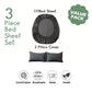 Cotton Fitted Sheet Set
