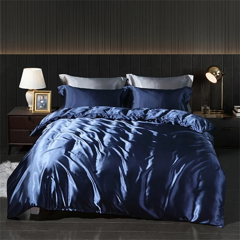 Natural Silk Blend Bedding Set