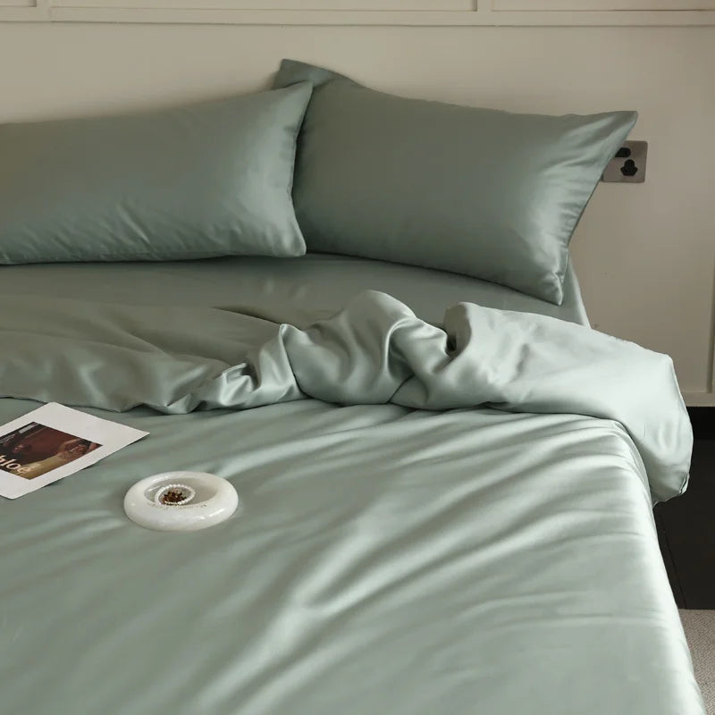 Natural Silk Duvet Cover Set