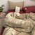 Striped Cotton Duvet Cover