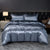 Solid Silk Satin Bedding Set