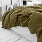 Stonewashed Linen Cover Set
