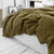 Stonewashed Linen Cover Set