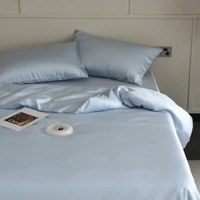 Natural Silk Duvet Cover Set