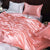 Ice Silk Duvet Cover Set