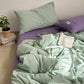 Striped Cotton Duvet Cover