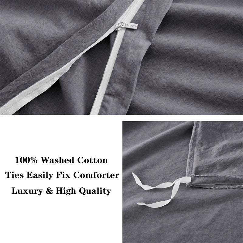 Soft Cotton Duvet Cover Set