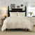 Pinch Pleat Cotton Duvet Set