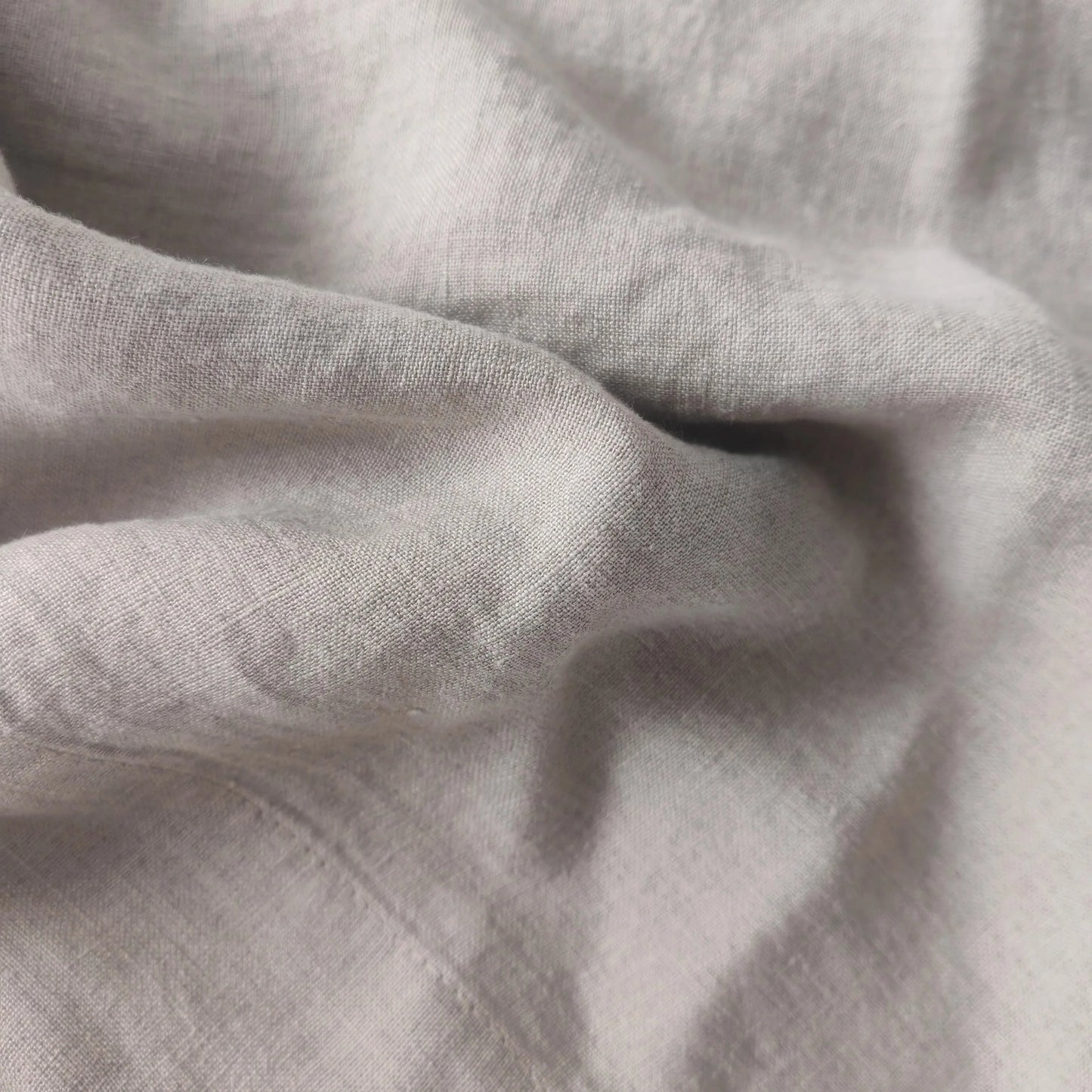 Dark Grey Linen Bedding Set
