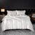 Solid Silk Satin Bedding Set