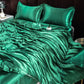 Ice Silk Duvet Cover Set