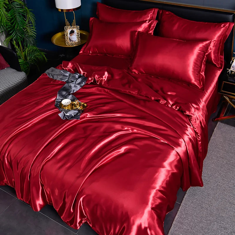 Mulberry Silk Blend Bedding Set