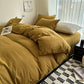 Minimal Cotton Linen Bed Set