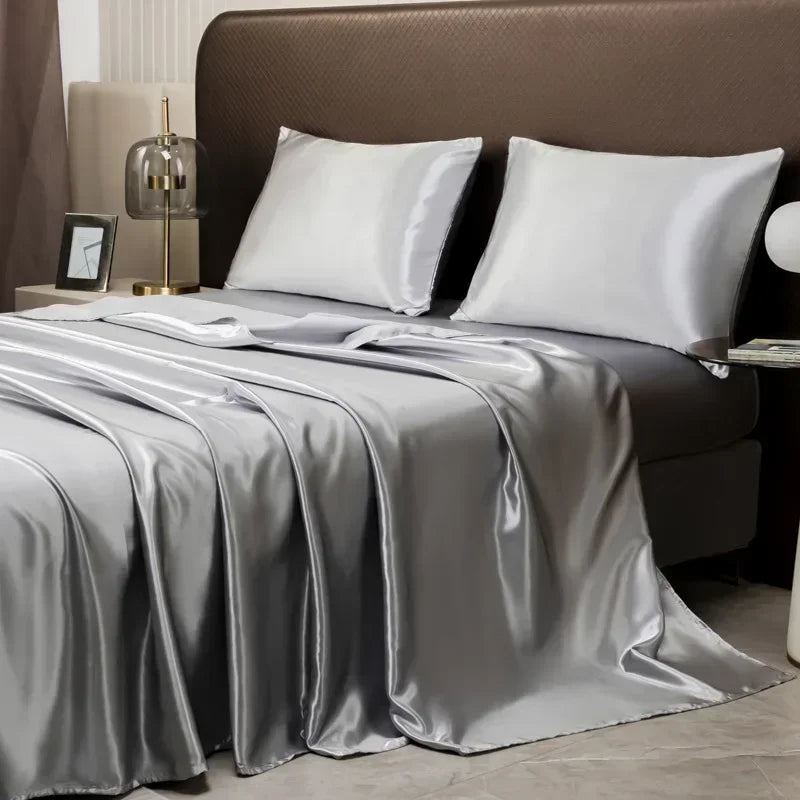 Satin Deep Pocket Sheet Set