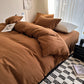 Minimal Cotton Linen Bed Set